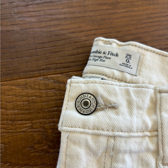 white curve love 70s vintage flare pants - Picture 5 of 8